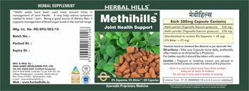 Herbal Hills Methihills - herbal supplement