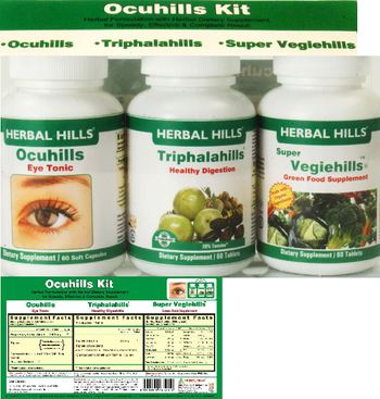 Herbal Hills Ocuhills Kit Triphalahills - supplement