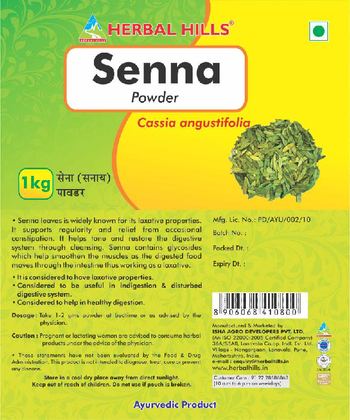 Herbal Hills Senna Powder - ayurvedic product
