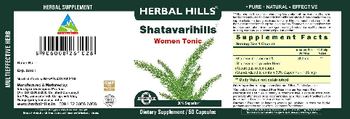 Herbal Hills Shatavarihills - herbal supplement