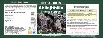 Herbal Hills Shilajithills - herbal supplement