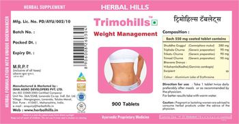 Herbal Hills Trimohills - herbal supplement