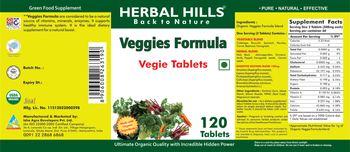 Herbal Hills Veggie Formula - green food supplement