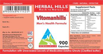 Herbal Hills Vitomanhills - supplement