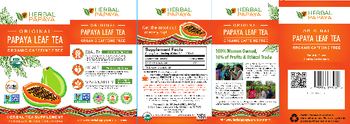 Herbal Papaya Original Papaya Leaf Tea - herbal tesupplement