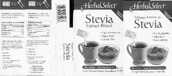 Herbal Select Stevia Extract Blend - food supplement