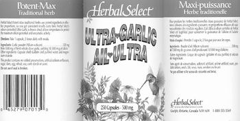 Herbal Select Ultra Garlic - 