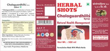 Herbal Shots Chologuardhills Syrup - supplement