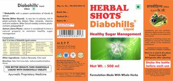 Herbal Shots Diabohills Liquid - supplement