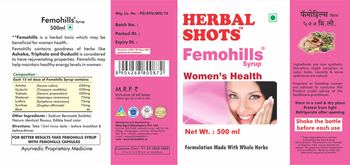 Herbal Shots Femohills Syrup - supplement