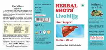 Herbal Shots Livohills Syrup - supplement