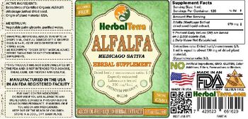 Herbal Terra Alfalfa - herbal supplement