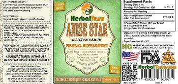 Herbal Terra Anise Star - herbal supplement