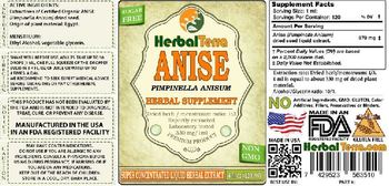 Herbal Terra Anise - herbal supplement