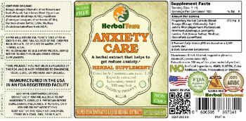 Herbal Terra Anxiety Care - herbal supplement