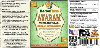 Herbal Terra Avaram - herbal supplement