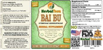 Herbal Terra Bai Bu - herbal supplement