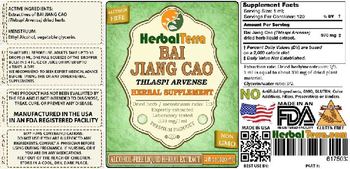 Herbal Terra Bai Jiang Cao - herbal supplement