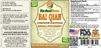 Herbal Terra Bai Qian - herbal supplement