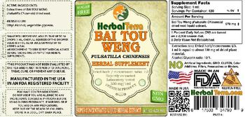 Herbal Terra Bai Tou Weng - herbal supplement