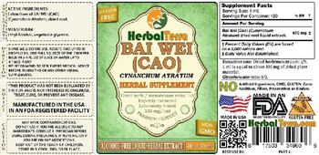 Herbal Terra Bai Wei (Cao) - herbal supplement