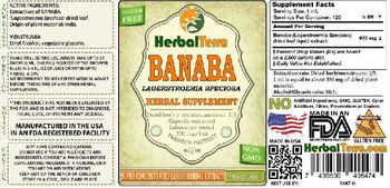 Herbal Terra Banaba - herbal supplement