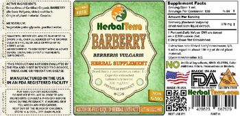 Herbal Terra Barberry - herbal supplement