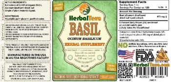 Herbal Terra Basil - herbal supplement