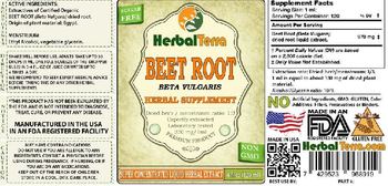 Herbal Terra Beet Root - herbal supplement