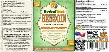 Herbal Terra Benzoin - herbal supplement