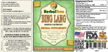 Herbal Terra Bing Lang - herbal supplement