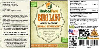 Herbal Terra Bing Lang - herbal supplement