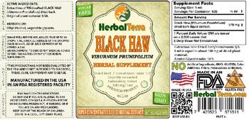 Herbal Terra Black Haw - herbal supplement