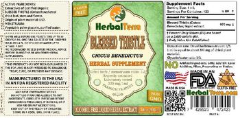 Herbal Terra Blessed Thistle - herbal supplement