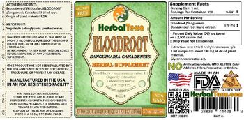 Herbal Terra Bloodroot - herbal supplement