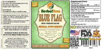 Herbal Terra Blue Flag - herbal supplement