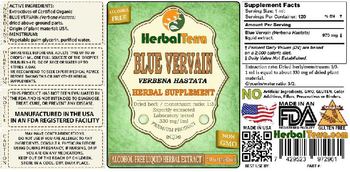 Herbal Terra Blue Vervain - herbal supplement