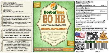 Herbal Terra Bo He - herbal supplement