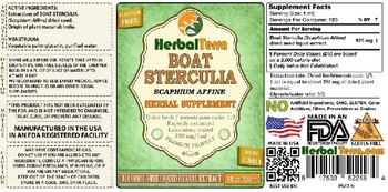 Herbal Terra Boat Sterculia - herbal supplement