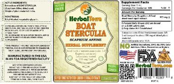 Herbal Terra Boat Sterculia - herbal supplement