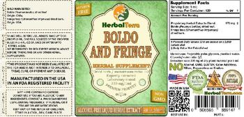 Herbal Terra Boldo and Fringe - herbal supplement