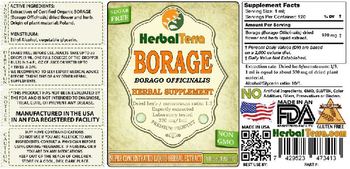 Herbal Terra Borage - herbal supplement