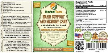 Herbal Terra Brain Support and Memory Care - herbal supplement