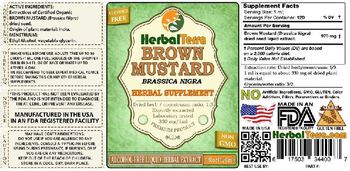 Herbal Terra Brown Mustard - herbal supplement