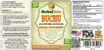 Herbal Terra Buchu - herbal supplement