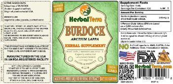 Herbal Terra Burdock - herbal supplement
