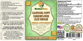 Herbal Terra California Poppy Passionflower Blue Vervain - herbal supplement