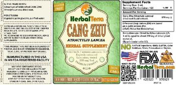 Herbal Terra Cang Zhu - herbal supplement