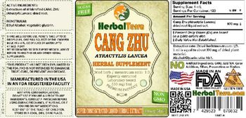 Herbal Terra Cang Zhu - herbal supplement