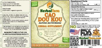 Herbal Terra Cao Dou Kou - herbal supplement